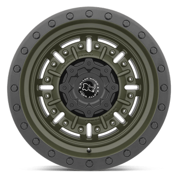 Black Rhino: ABRAMS, BRABR 17X8.5 6X5.5 OD-GRN 0MM