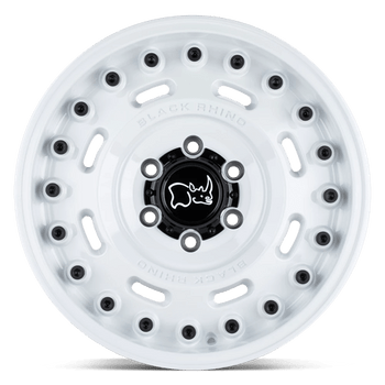 Black Rhino: AXLE, BRAXL 20X9.5 5X5.0 G-WHT -18MM