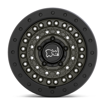 Black Rhino: BARRICADE, BRBCD 18X9 5X5.0 OD-GRN BLK-RKGRD -18MM