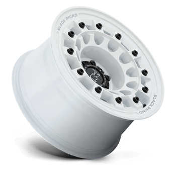 Black Rhino: FUJI, BR004 17X8 5X4.5 G-WHT 20MM