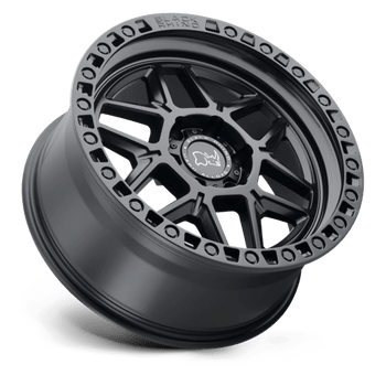 Black Rhino: KELSO, BRKLS 17X9 5X5.0 M-BLK-BLK-BLTS 0MM