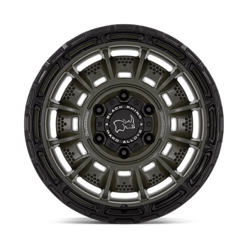 Black Rhino: LEGION, BR002 17X9 5X5.0 OD-GRN BLK-LP 0MM