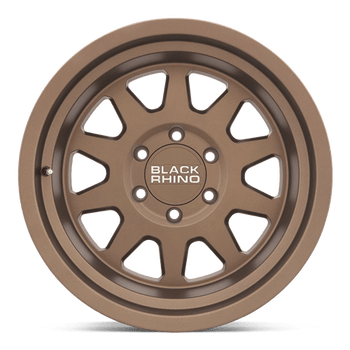 Black Rhino: STADIUM, BRSDM 17X8.5 6X4.5 M-BRNZ 0MM