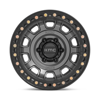 KMC: KM236 TANK BEADLOCK, KM236 17X9 6X5.5 ANTHRACITE -15MM