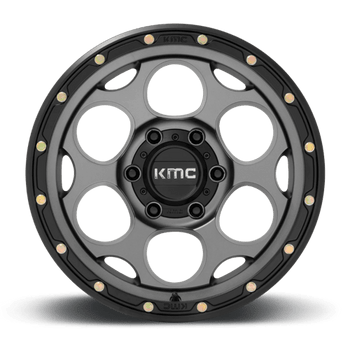 KMC: KM541 DIRTY HARRY, KM541 18X8.5 6X5.5 S-GRY BLK-LP 18MM