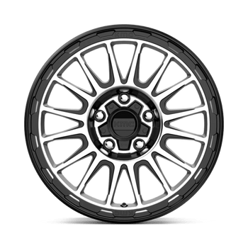 KMC: KM542 IMPACT, KM542 17X8.5 8X6.5 S-BLK MACH 00MM