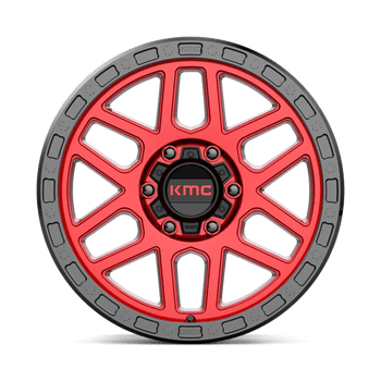 KMC: KM544 MESA, KM544 17X8.5 6X135 C-RED BLK-LP 00MM