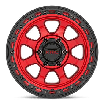 KMC: KM548 CHASE, KM548 20X9 8X170 C-RED BLK-LP 18MM