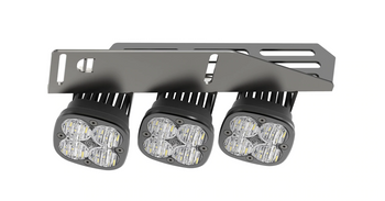2017-2020 Ford Raptor Triple Fog Light Kit (w/Baja Designs Lights: Sportsmen)