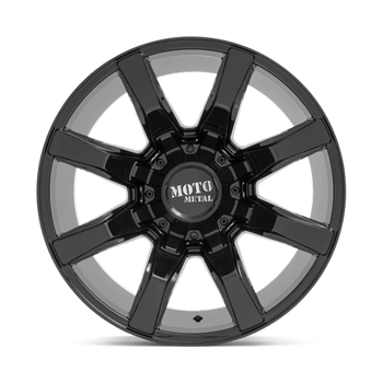 Moto Metal: MO804 SPIDER, MO804 20X10 8X180 G-BLK 12MM
