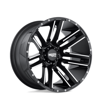 Moto Metal: MO978 RAZOR, MO978 18X9 6X135 S-BLK MACH 18MM