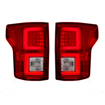 Recon Ford F150 18-20 OLED Tail Lights in Red