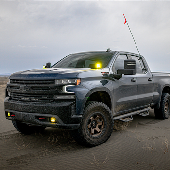 Baja Designs Chevy Squadron Sport Fog Pocket Light Kit - Chevy 2019-22 Silverado 1500 / 2020-22 2500HD/3500HD