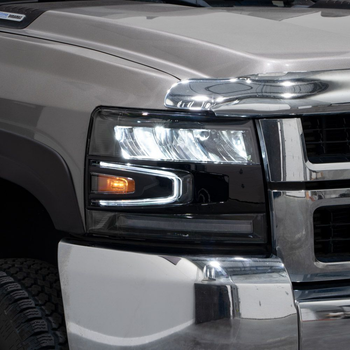 Form Lighting 2007-2013 Chevrolet Silverado LED Reflector Headlights (Pair)
