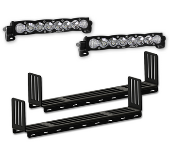 Baja Designs 2x Light  Bar Grille Kit w/KR Off-Road Brackets for 2015+ Ford F-150