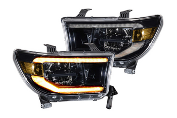 Morimoto XB LED Headlights for 2007-2013 Toyota Tundra (Amber DRL)