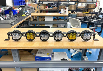 Baja Designs LP4 Linkable by KR Off-Road Light Bar Kit (5 Lights)