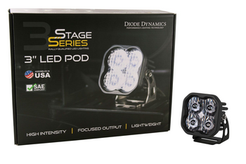 Diode Dynamics Stage Series 3" Sport White, Standard (Single)