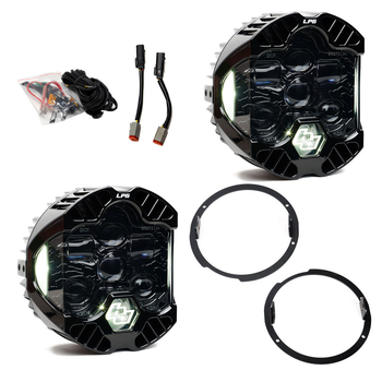 Baja Designs DOT LP6 LED Headlight Kit for 2007-2018 Jeep Wrangler JK