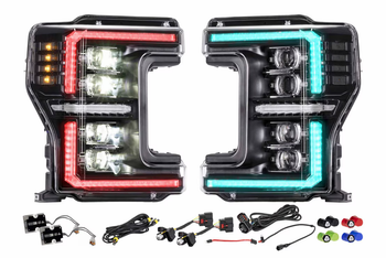 Morimoto XRGB EVO LED Headlights for 2017-2020 Ford Super Duty
