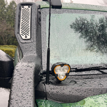KR Off-Road A-Pillar/Ditch Light Brackets for 2021+ Ford Bronco Everglades (Pair) (Clearance)