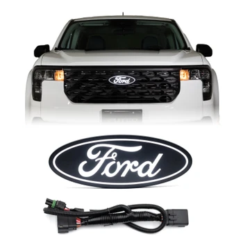 Putco Luminix White Oval LED Grille Emblem for 2025-2027 Ford Maverick