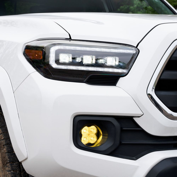 Form Lighting 2016-2022 Toyota Tacoma Sequential LED Projector Headlights (White DRL)