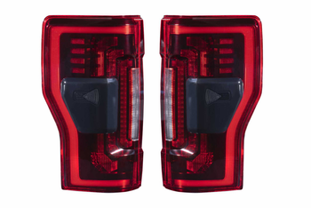 Morimoto XB LED Tail Lights for 2017-2022 Ford Super Duty (Red)