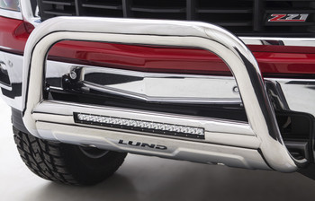 Lund Bull Bar w/Light Bar and Wiring for 2004-2017 Ford F150 (Polished Stainless)