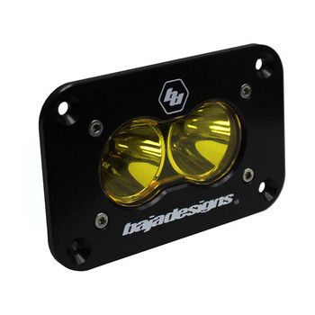 Baja Designs S2 Sport, Flush Mount, LED Spot, Amber