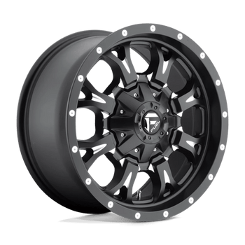 Fuel 1PC: D517 KRANK, D517 17X9 5X5.0/5.5 MT-BLK-MIL 01MM