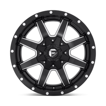 Fuel 1PC: D538 MAVERICK, D538 20X9 6X120/5.5 MT-BLK-MIL 19MM