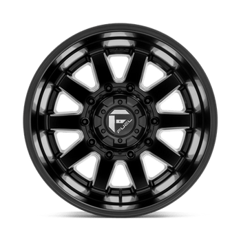 Fuel 1PC: D538 MAVERICK, D538 22X8.25 8X200 MT-BLK-MIL -201MM