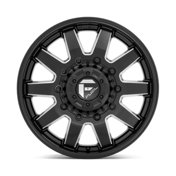 Fuel 1PC: D538 MAVERICK, D538 24X8.25 8X210 MT-BLK-MIL 105MM