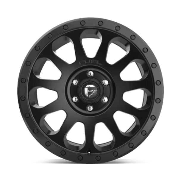 Fuel 1PC: D579 VECTOR, D579 20X9 6X135 MT-BLK 20MM