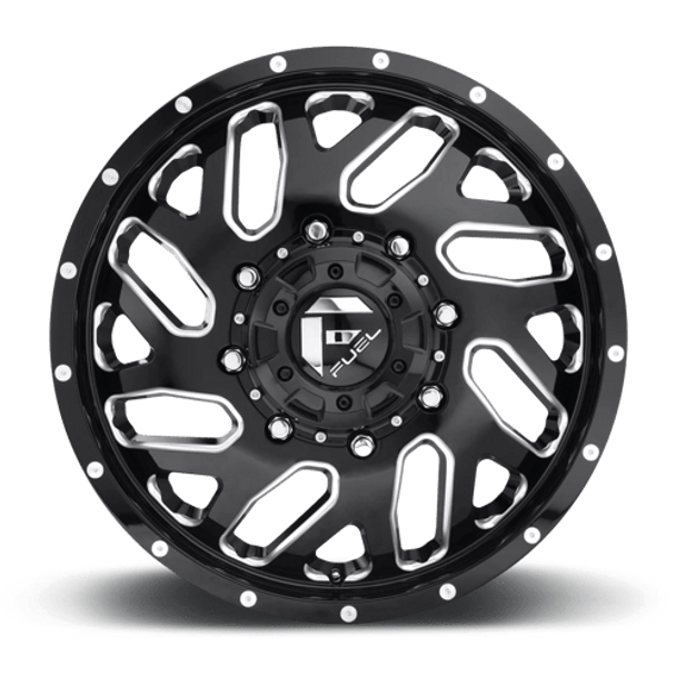 Fuel 1PC: D581 TRITON, D581 20X8.25 8X6.5 GL-BLK-MIL 105MM