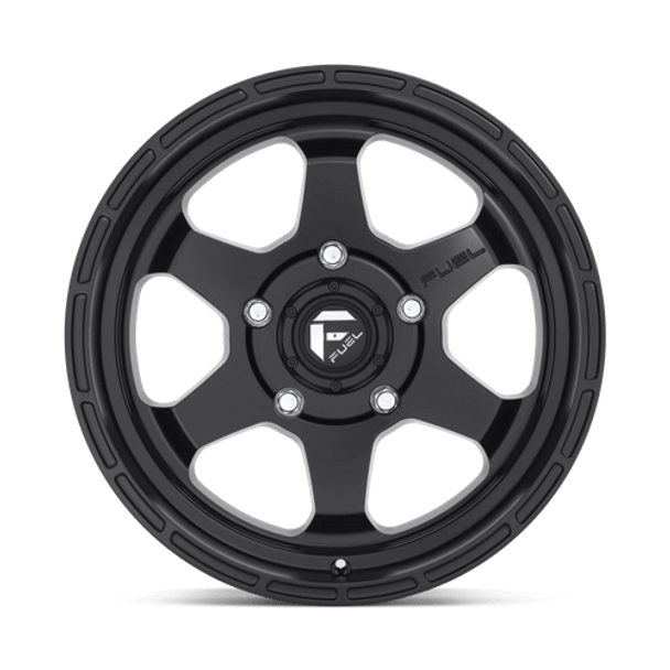 Fuel 1PC: D664 SHOK, D664 18X9 5X150 MT-BLK -12MM