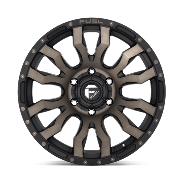 Fuel 1PC: D674 BLITZ, D674 17X9 6X135 MT-BLK-DDT 01MM