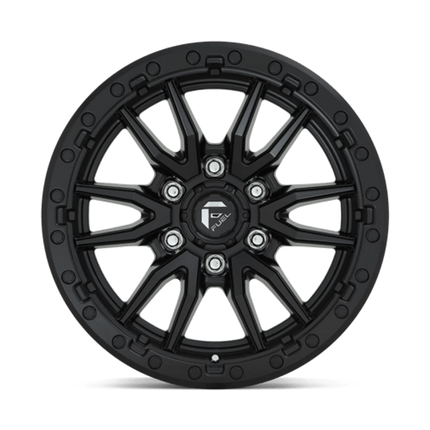 Fuel 1PC: D679 REBEL, D679 18X9 5X5.0 MT-BLK 20MM