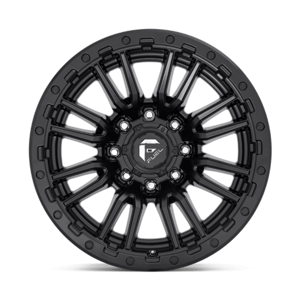 Fuel 1PC: D679 REBEL, D679 20X10 8X6.5 MT-BLK -18MM