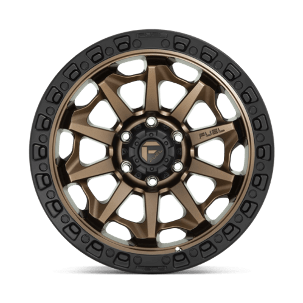 Fuel 1PC: D696 COVERT, D696 20X10 6X135 MT-BRNZ-BBR -18MM