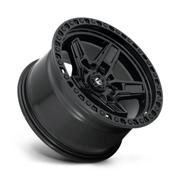 Fuel 1PC: D697 KICKER, D697 17X9 5X5.0 MT-BLK -12MM