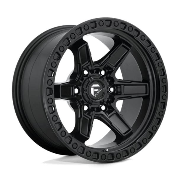 Fuel 1PC: D697 KICKER, D697 17X9 6X5.5 MT-BLK 01MM