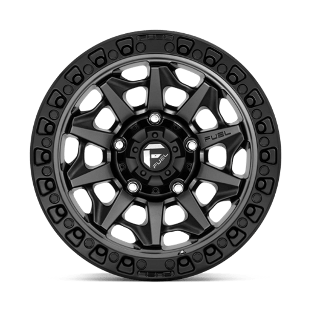 Fuel 1PC: D716 COVERT, D716 20X10 5X5.5 MT-GNMTL-BBR -18MM