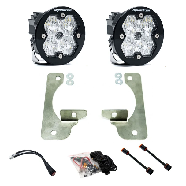 Baja Designs Squadron-R 2.0 Sport Fog Kit for 2018-2026 Jeep Wrangler JL & 2020-2026 Jeep Gladiator JT (Rubicon Bumper) Baja Designs Squadron-R 2.0 Sport Fog Kit for 2018-2026 Jeep Wrangler JL & 2020-2026 Jeep Gladiator JT (Rubicon Bumper)