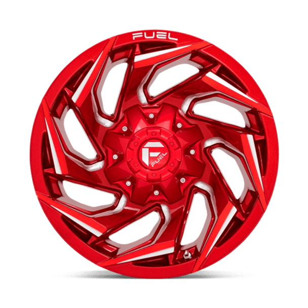 Fuel 1PC: D754 REACTION, D754 20X10 5X4.5/5.0 GL-RED-MIL -18MM