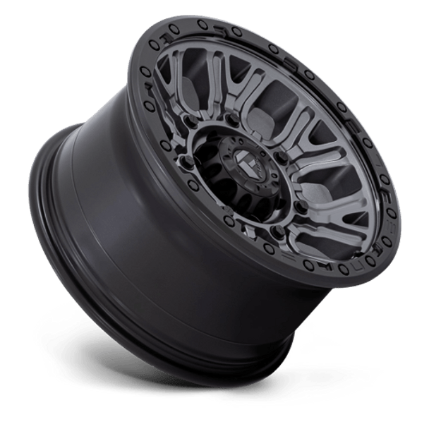 Fuel 1PC: D825 TRACTION, D825 17X9 6X5.5 M-GNMTL BLK-RG 1MM