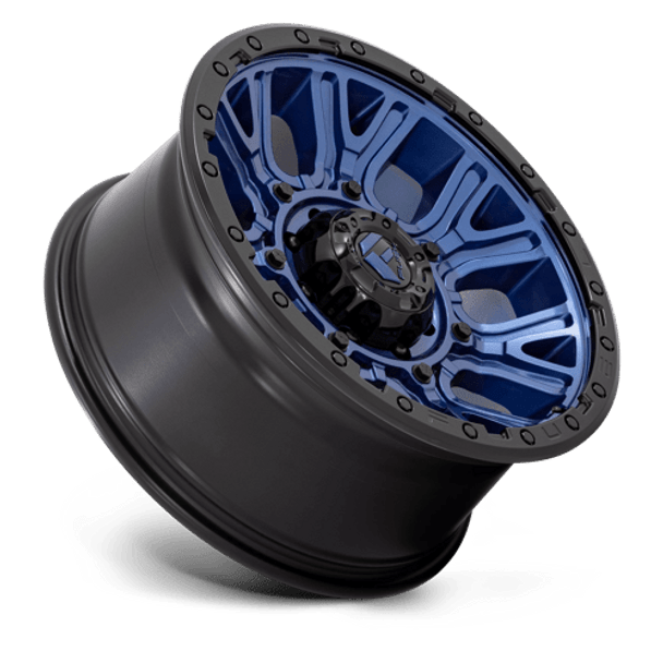 Fuel 1PC: D827 TRACTION, D827 20X9 8X180 DK-BLUE BLK-RG 1MM