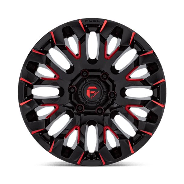 Fuel 1PC: D829 QUAKE, D829 18X9 6X135 G-BLK MILL-RD 1MM