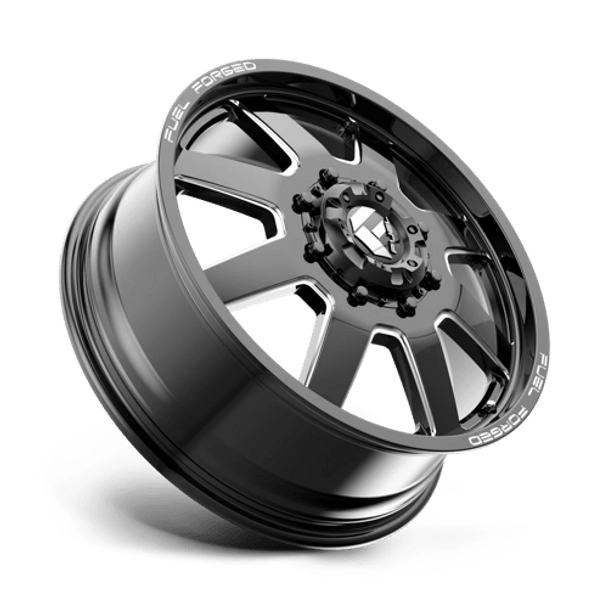 Fuel Mono D09 20X8.25 10X225 MT-BLK-MIL 105MM